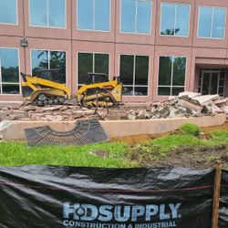 Bobcat And Excavation Dumptruck