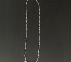 21 INCH STERLING SILVER NECKLACE