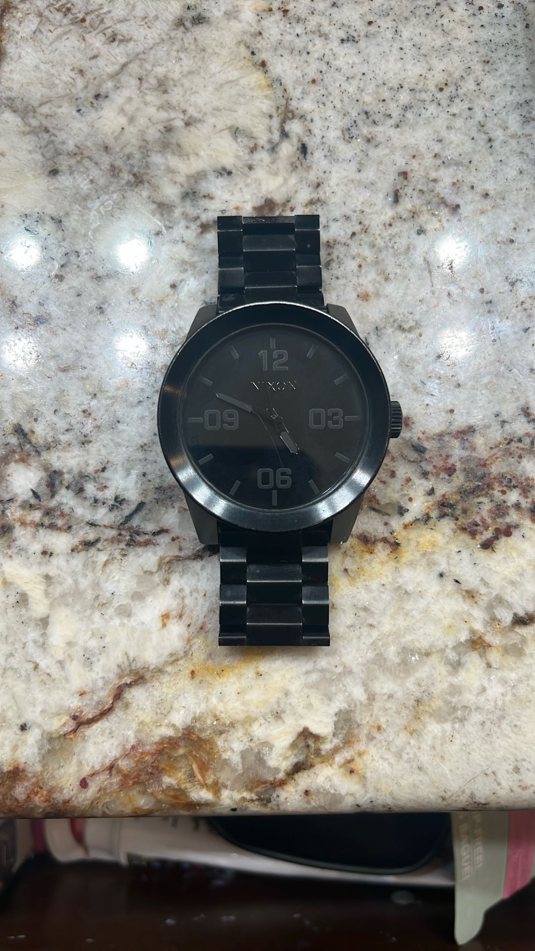 Nixon Watch Black