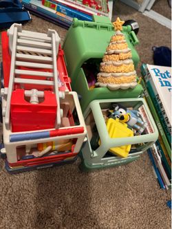 Bluey toys/trucks