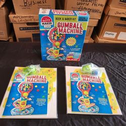 Klutz Maker Lab - Build Your Own Gumball Machine Book And Maker Kit New in Box 