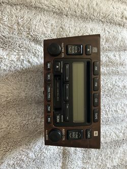 OEM 2000 Toyota Avalon Radio Head unit