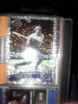Babe ruth diamond series babe ruth baseball card