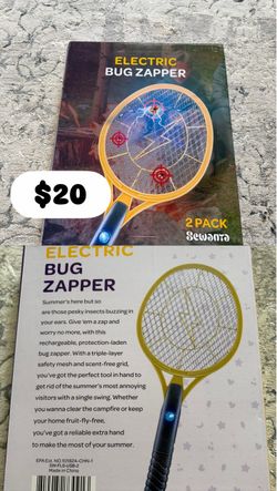 New Electric Bug Zapper 2 Pack
