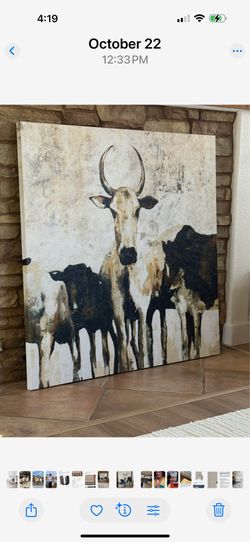 Cow/Steer Canvas