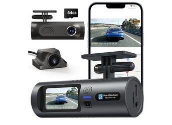 4K Dual Dash Cam Front and Rear