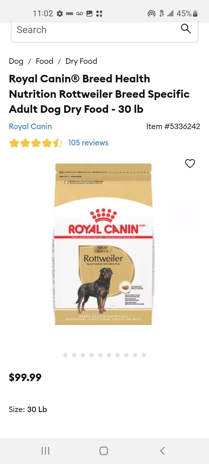 Royal Canin Dog Food