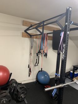 Rogue Monster lite rack with attachments