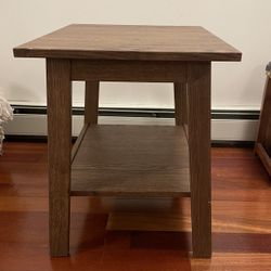 Wood Side Table 