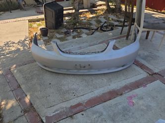 2005 toyota corolla bumper and fender silver