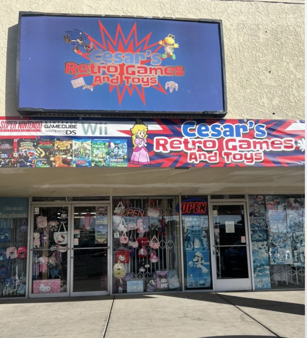 Cesar’s Retro Games And toys