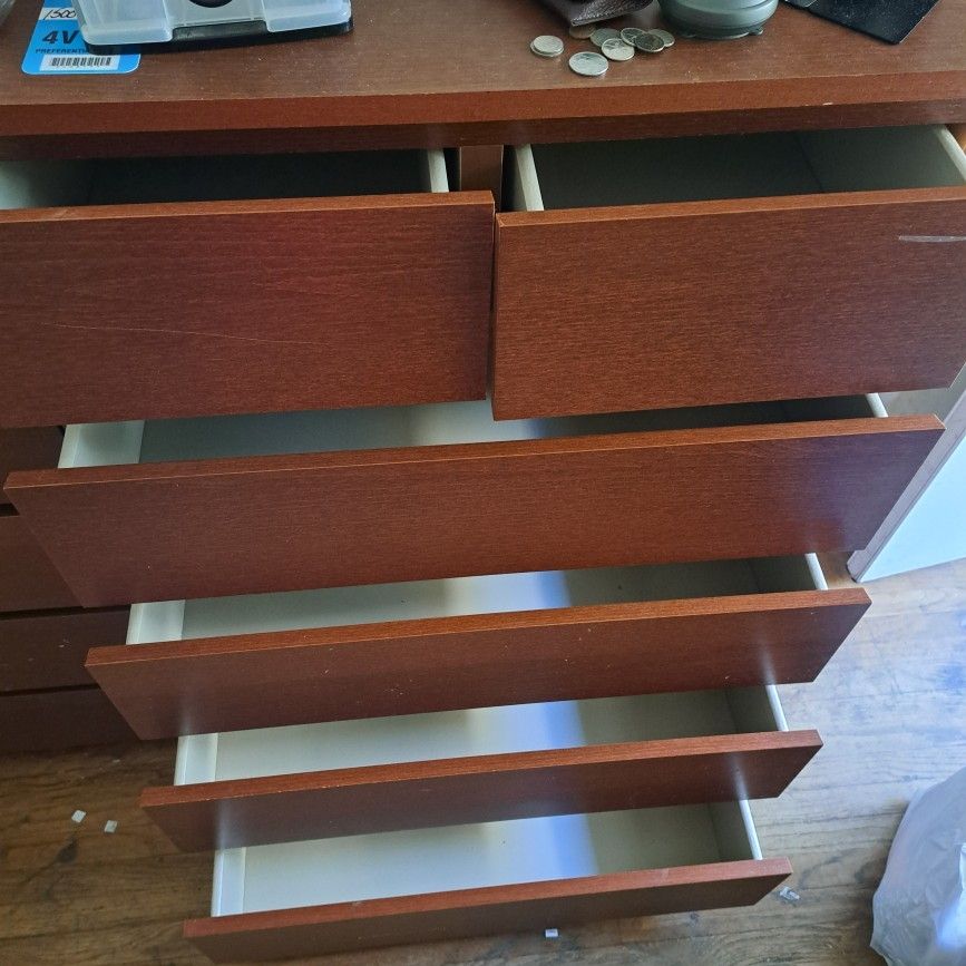malm dresser medium brown The ultimate Ikea Malm hack , We transformed this basic Ikea chest into a  designer-inspired nightstand for a fraction of the cost! All it took was  some wood trim, furniture feet and paint. The rich