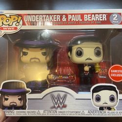 WWE Undertaker & Paul Bearer Funko Pop 