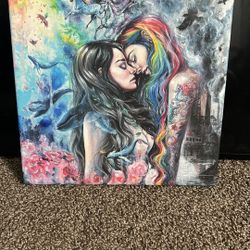 Signed Limited-Edition Tonya Sharaeva Canvas