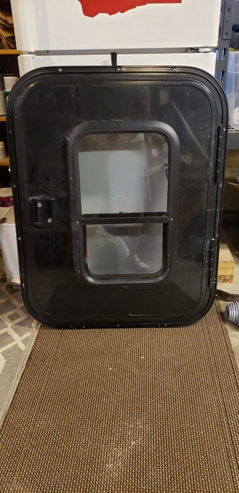 RH 28x36 Challenger RV or Teardrop Trailer Door