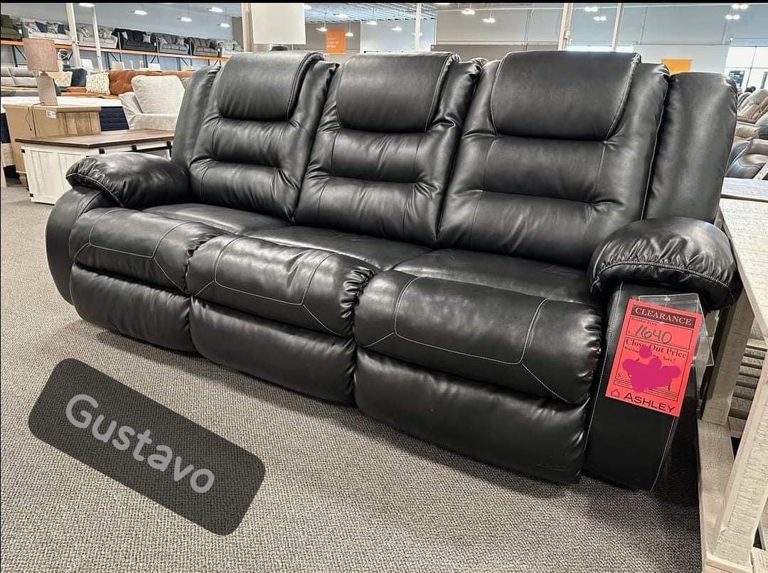 Ashley Black reclining Sofa