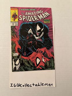 Amazing Spider-Man #316 Todd McFarlane Venom Cover! Marvel 1989 ~VF/NM