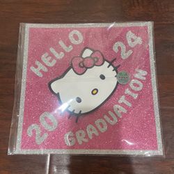 Hello Kitty Graduation Cap Topper