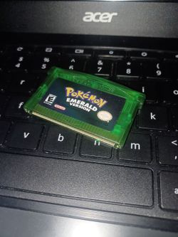 Pokemon Game Emerald Version New GBA