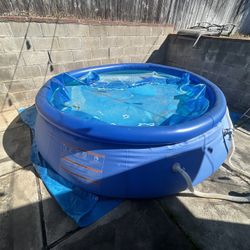 Aldi Inflatable Pool with Filter and Cover