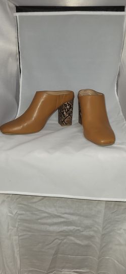 A New Day Snake Print Size 11 Paula Mule Heels