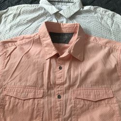 2 Pcs Mens Shirts Used