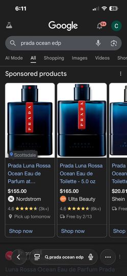 Prada Ocean Luna Rossa