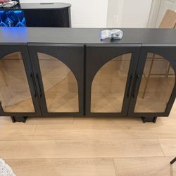 63 Inch Black Sideboard