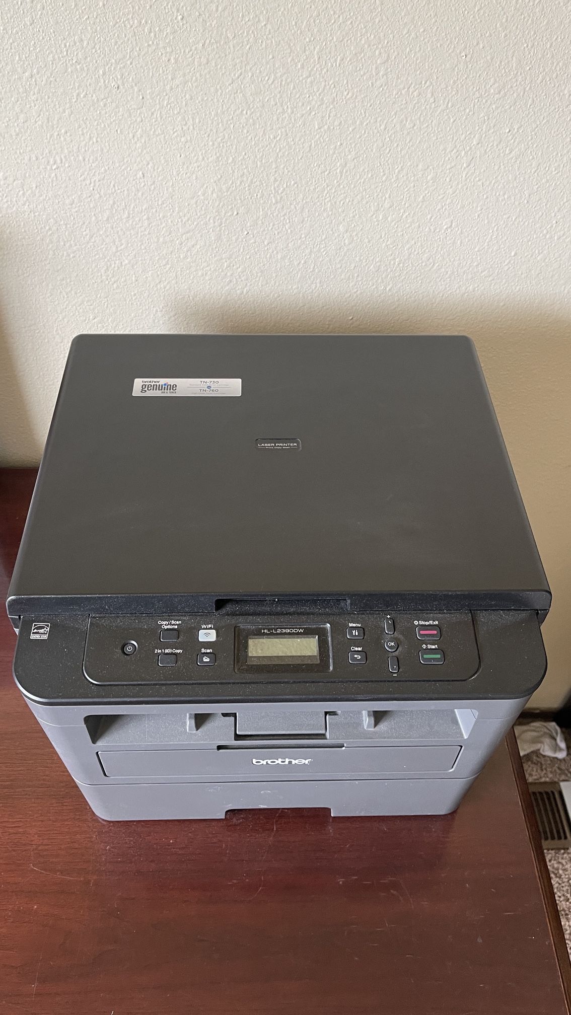 Printer (with scanner) comes with extra cartridge 