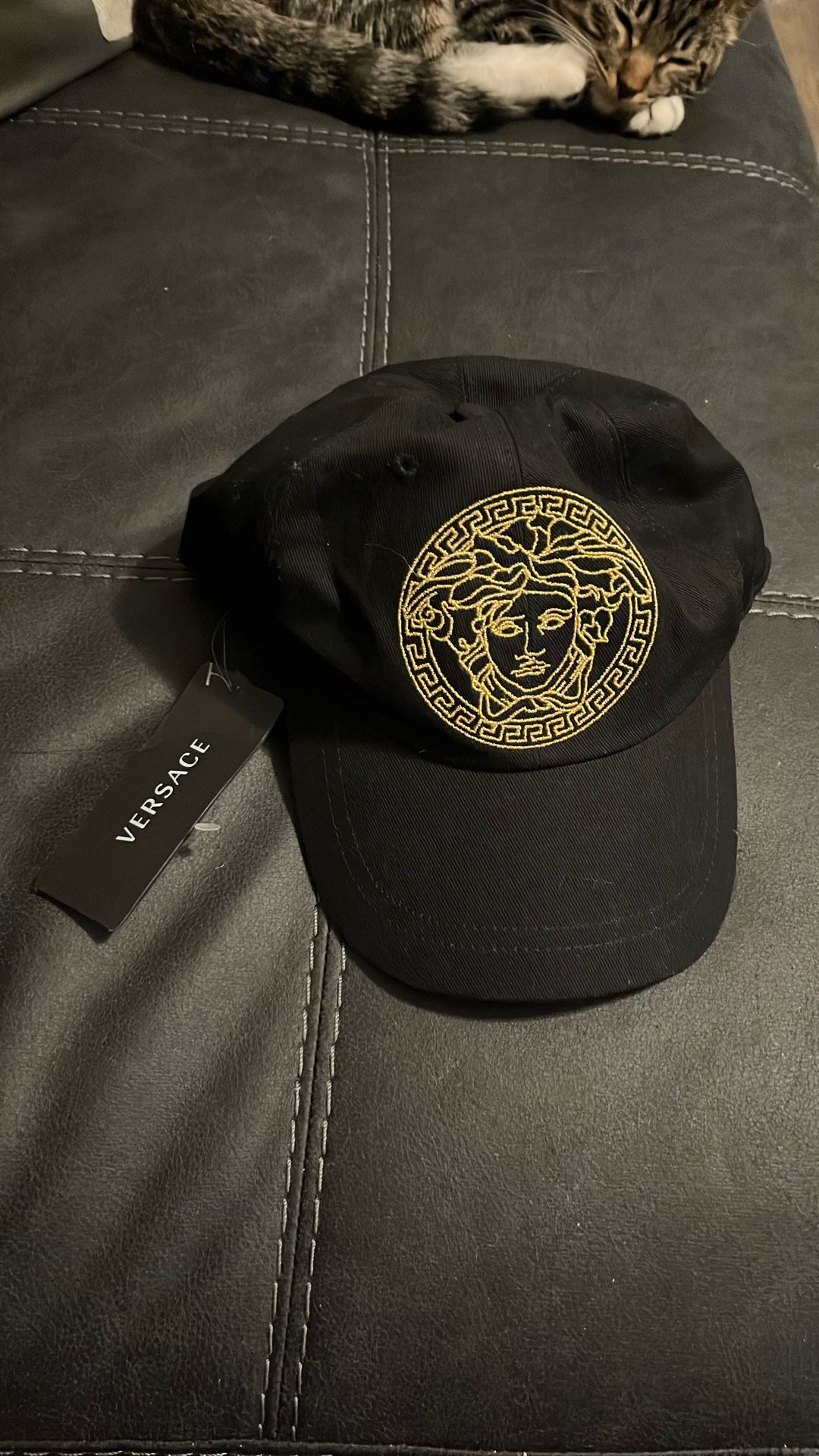 Versace Black Cap 