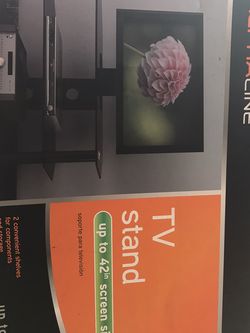 Tv glass stand up to 42"