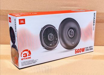 JBL Car Speakers 6.5" 2-Way Coaxial Speaker System with Grille Covers 560 Watts Stage3 68 🚨 Payment Options Available 🚨 No Credit Needed 🚨