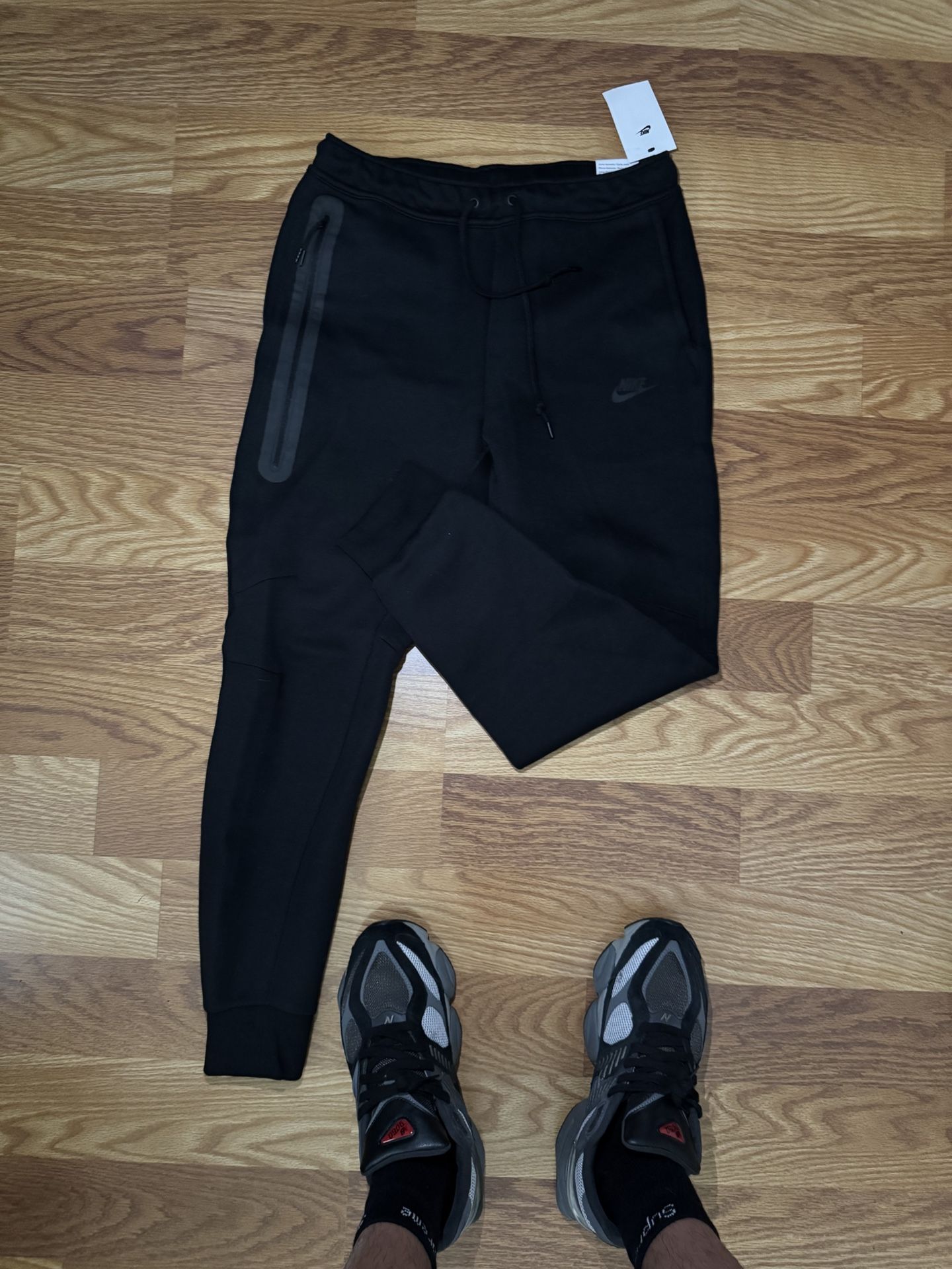 Nike black slim joggers
