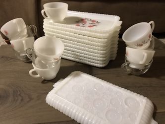 Cocktail Plates and Cups