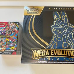Mega ETB Lucario  plus BB 
