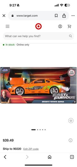 Fast & Furious Toyota Supra 