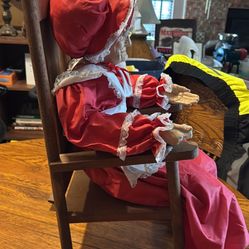 Little Granny Porcelain Doll