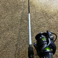 SPINNING REEL N LEWS ROD. 