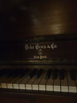 Behr Bros. & Co. Antique Upright Piano