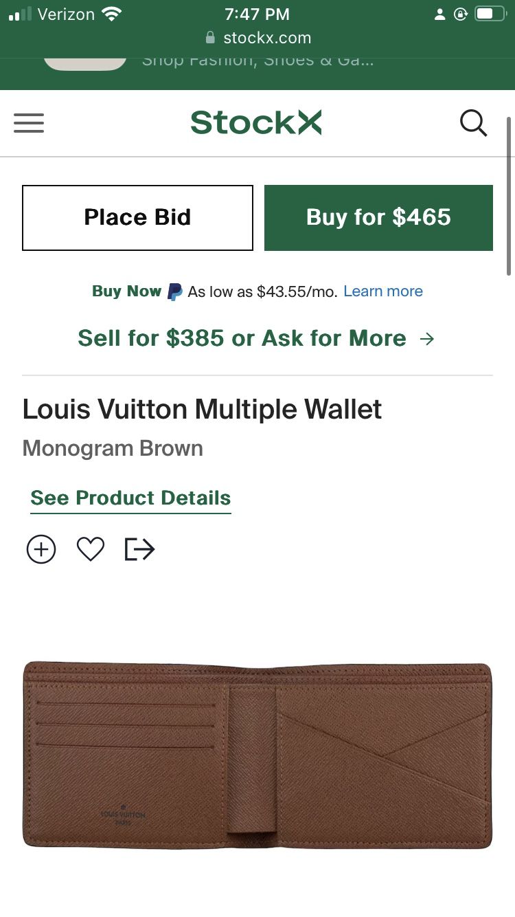 Louis Vuitton Men's Multiple Wallet for Sale in Sanger, CA - OfferUp