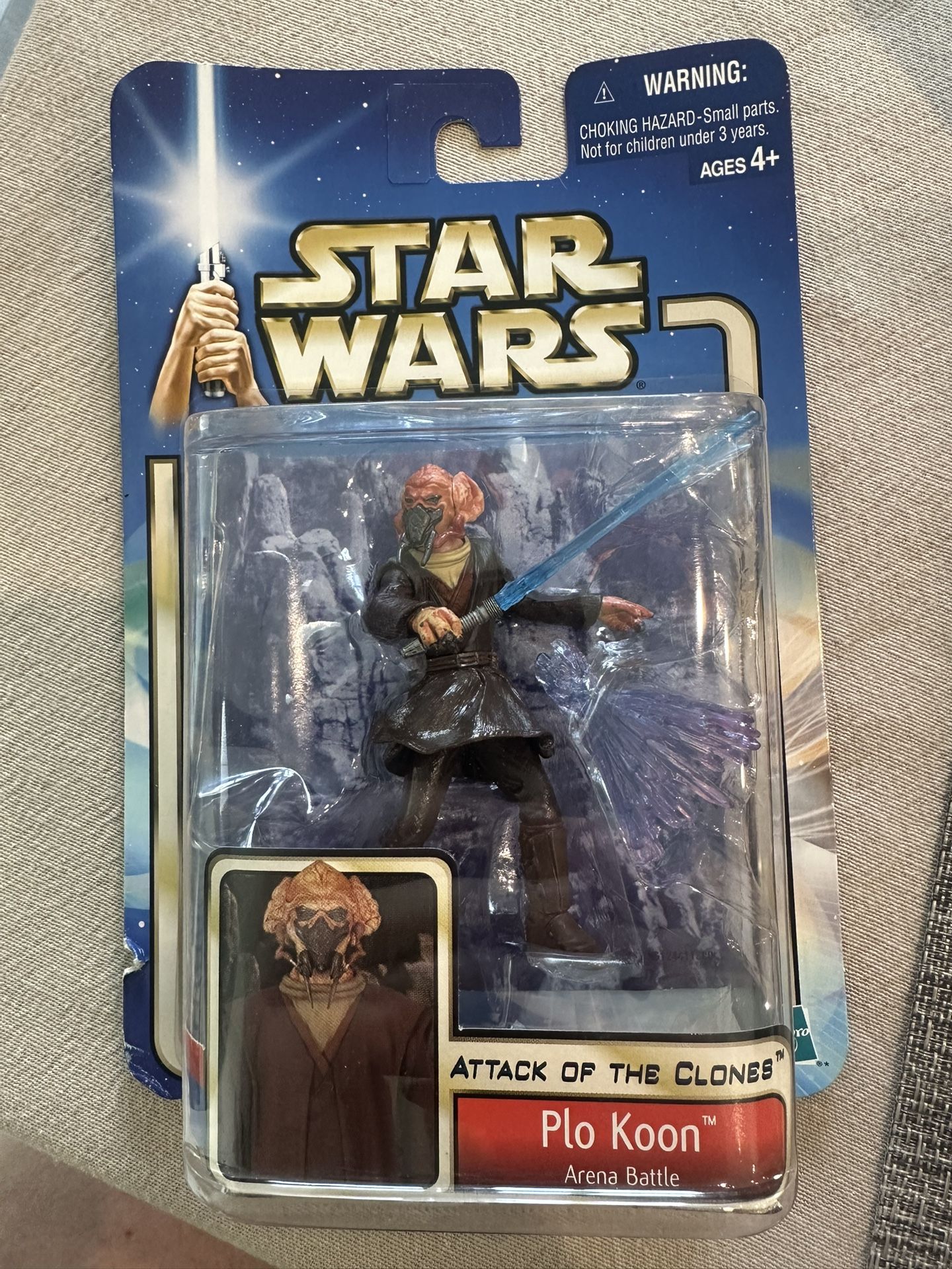 Star Wars - Plo koon - Original Box Unopened - Attack Of The Clones