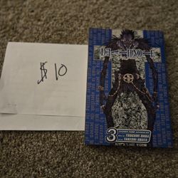 Death Note Volume 3 Tsugumi Ohba Manga English Shonen Jump Advanced 2003