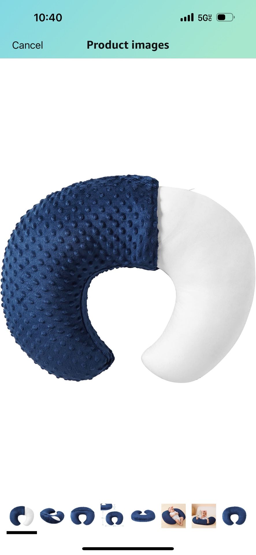 Brand new /UNOPENED BOX Nursing Pillow Plus Free Cover