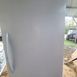 Frigidaire Upright Frost Free Commercial Deep Freezer, it doesn't get cold.