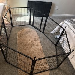 Indoor Dog / Puppy Playpen / Gate / Adjustable 