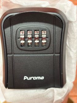 Small Grey Security lock box