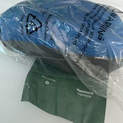 Blue and Gray Hammock