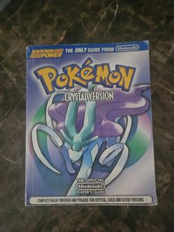 Pokémon Crystal Version Official Nintendo Player's Guide