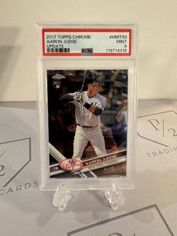 2017 Topps Chrome Update - Rookie Debut Aaron Judge #HMT50 🔥PSA 9🔥 (RC)