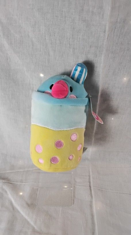 Puchi Gumi Mango Blue Magpie Plush 8 in